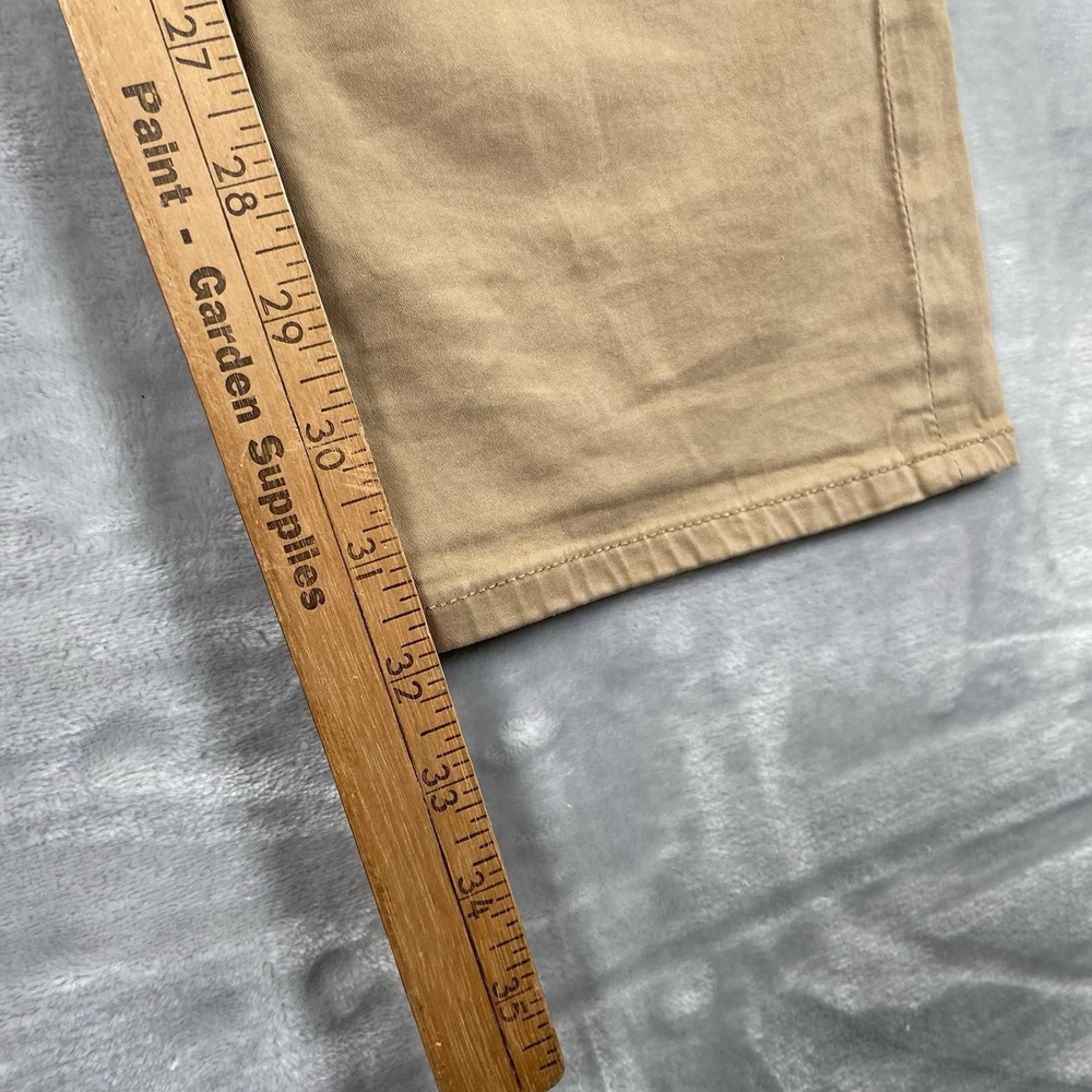 AG Adriano Goldschmied Pants mens 40x32 Everett Slim Straight Brown Chino Casual - Picture 11 of 16